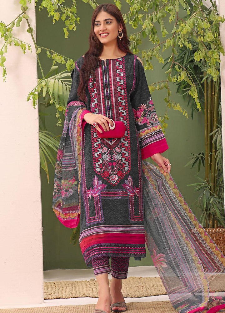 Ainy By Khas Embroidered Lawn Suits Unstitched 3 Piece KHS23AN3 KCNE-1943 - Summer Collection