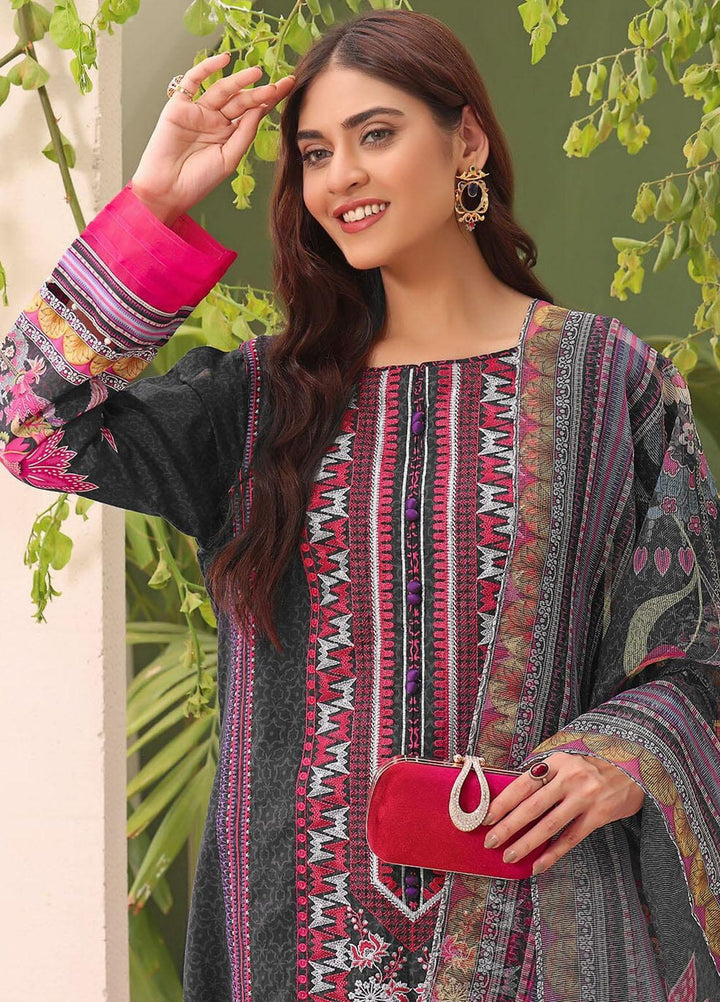 Ainy By Khas Embroidered Lawn Suits Unstitched 3 Piece KHS23AN3 KCNE-1943 - Summer Collection