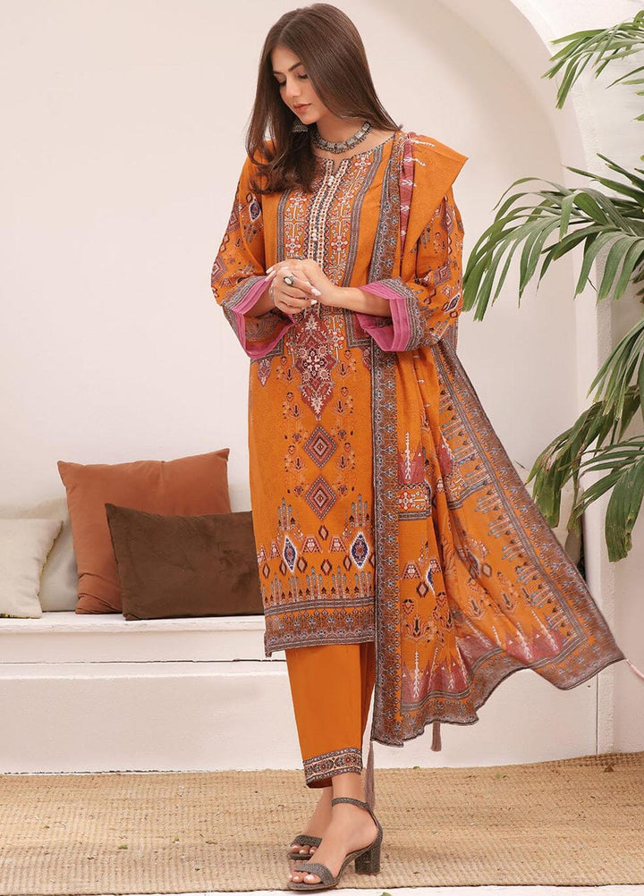 Ainy By Khas Printed Lawn Suits Unstitched 3 Piece KHS23AN3 KLA-1952 - Summer Collection