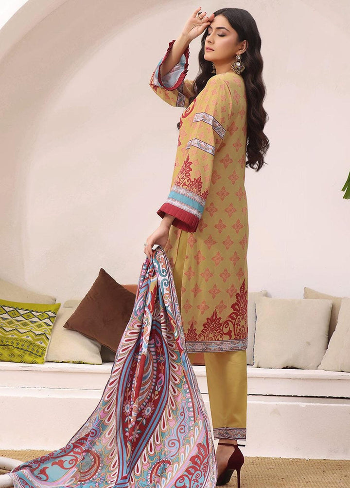Ainy By Khas Printed Lawn Suits Unstitched 3 Piece KHS23AN3 KLA-1965 - Summer Collection