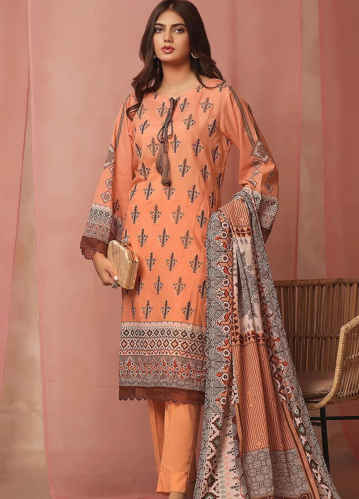 Ainy By Khas Embroidered Lawn Suits Unstitched 3 Piece KHS23AN3 KL-1974 - Summer Collection