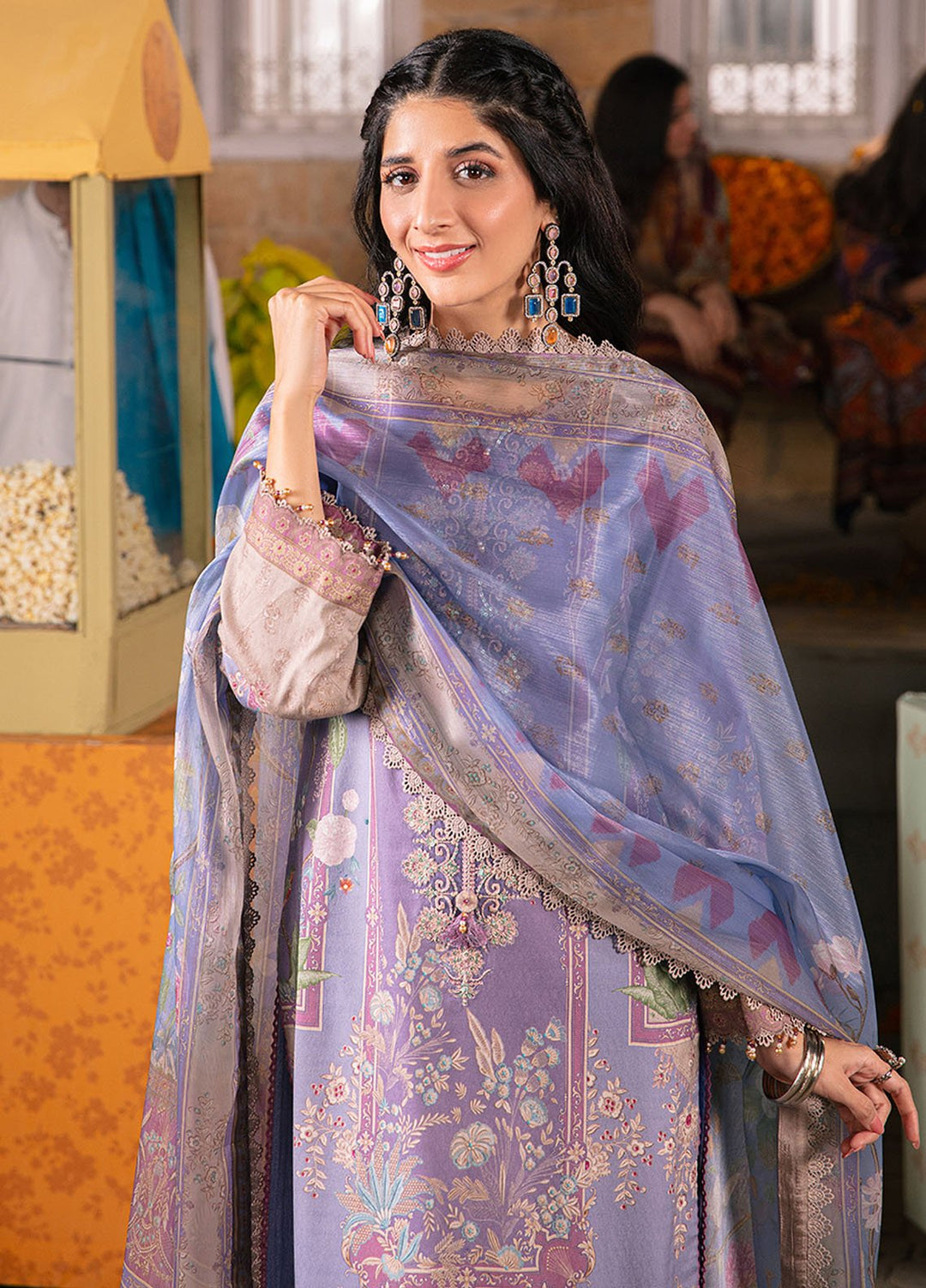 Aira by Asim Jofa Embroidered Dobby Suits Unstitched 3 Piece AJ24AS AJAR-05 - Summer Collection