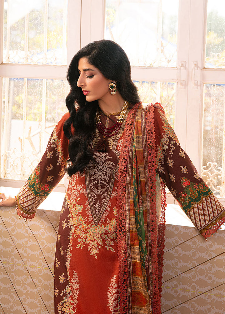 Aira by Asim Jofa Embroidered Dobby Suits Unstitched 3 Piece AJ24AS AJAR-14 - Summer Collection