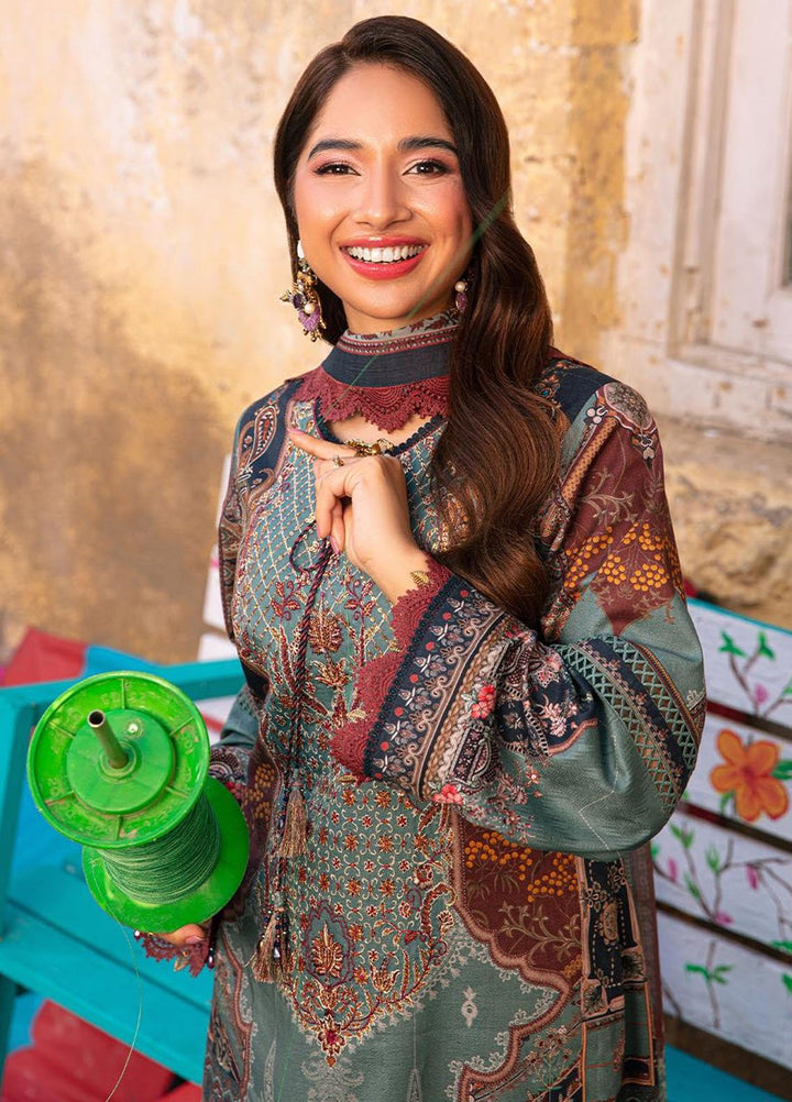 Aira by Asim Jofa Embroidered Jacquard Suits Unstitched 3 Piece AJ24AS AJAR-01 - Summer Collection