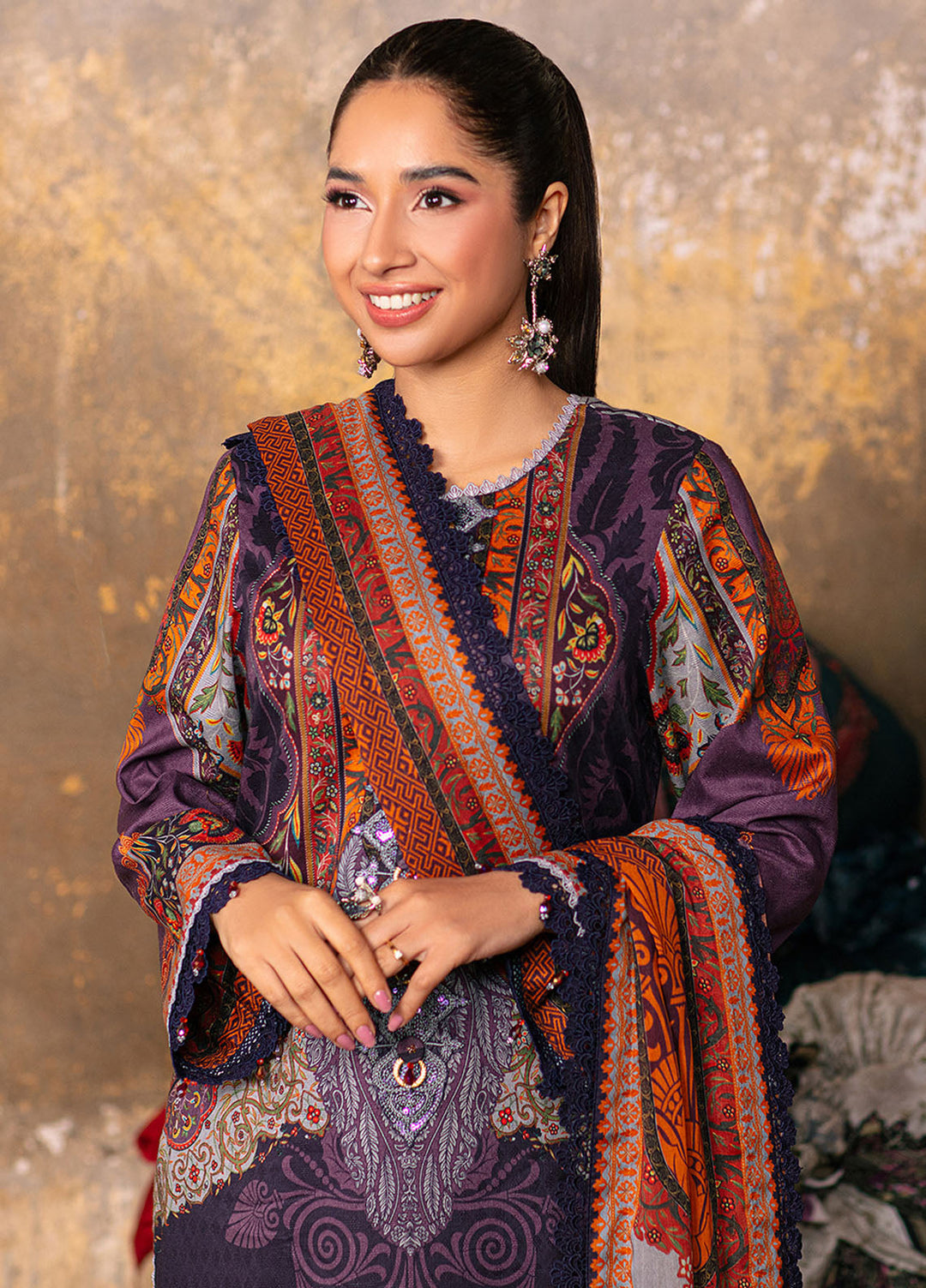 Aira by Asim Jofa Embroidered Jacquard Suits Unstitched 3 Piece AJ24AS AJAR-12 - Summer Collection