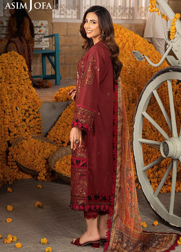 Aira by Asim Jofa Embroidered Jacquard Suits Unstitched 3 Piece AJ24AS AJAR-29 - Summer Collection