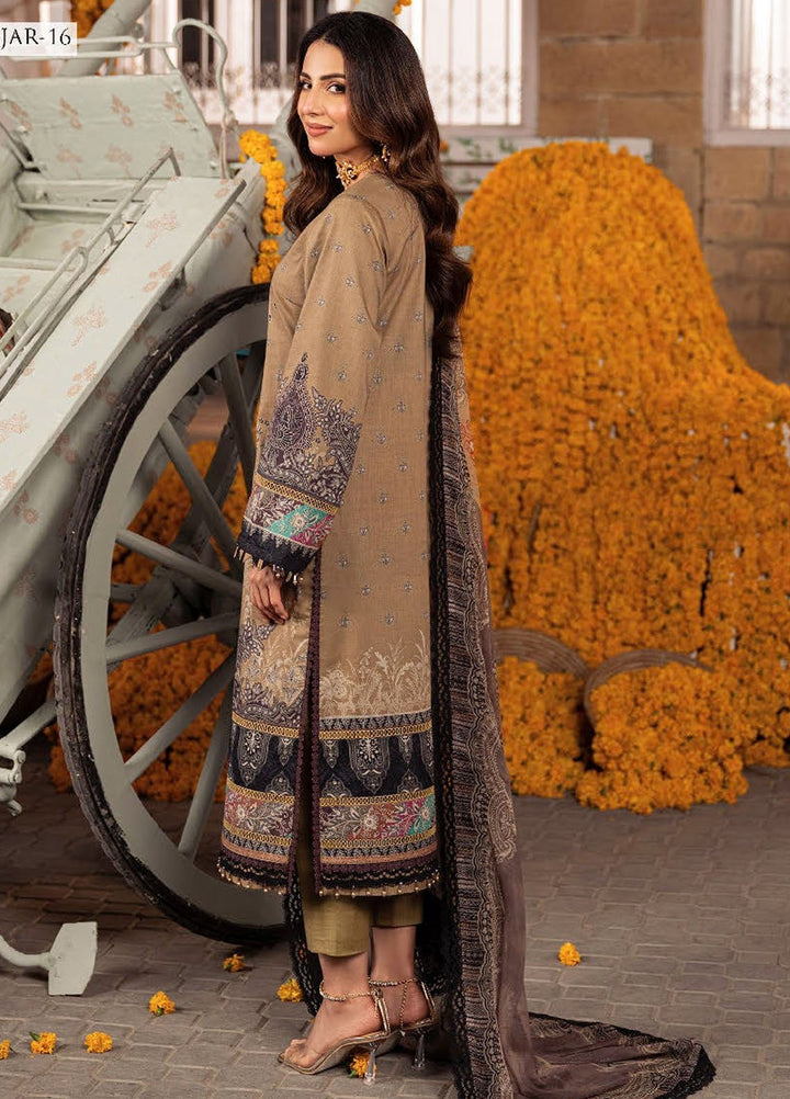 Aira by Asim Jofa Embroidered Lawn Suits Unstitched 3 Piece AJ24AS AJAR-16 - Summer Collection