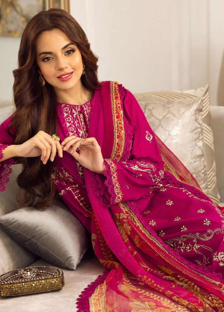 Aira by Asim Jofa Embroidered Lawn Suits Unstitched 3 Piece AJ22AR AJAA-05 - Summer Festive Collection