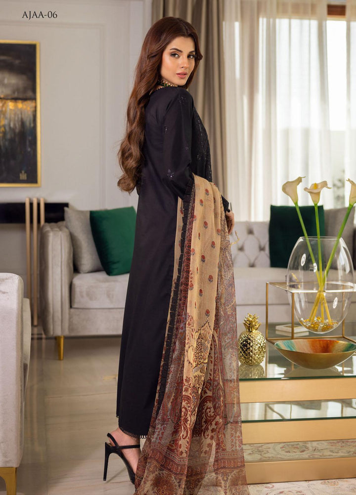 Aira by Asim Jofa Embroidered Lawn Suits Unstitched 3 Piece AJ22AR AJAA-06 - Summer Festive Collection