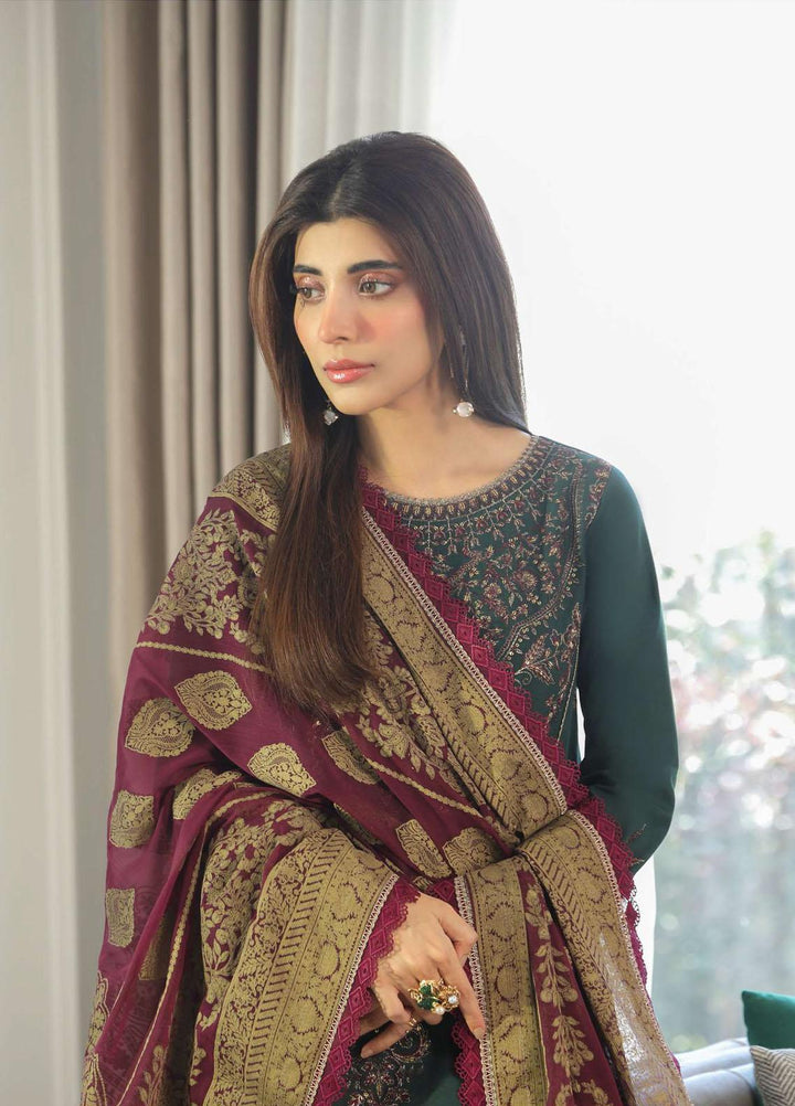 Aira By Asim Jofa Embroidered Cambric Suits Unstitched 3 Piece AJ23A AJAI-16 - Eid Collection