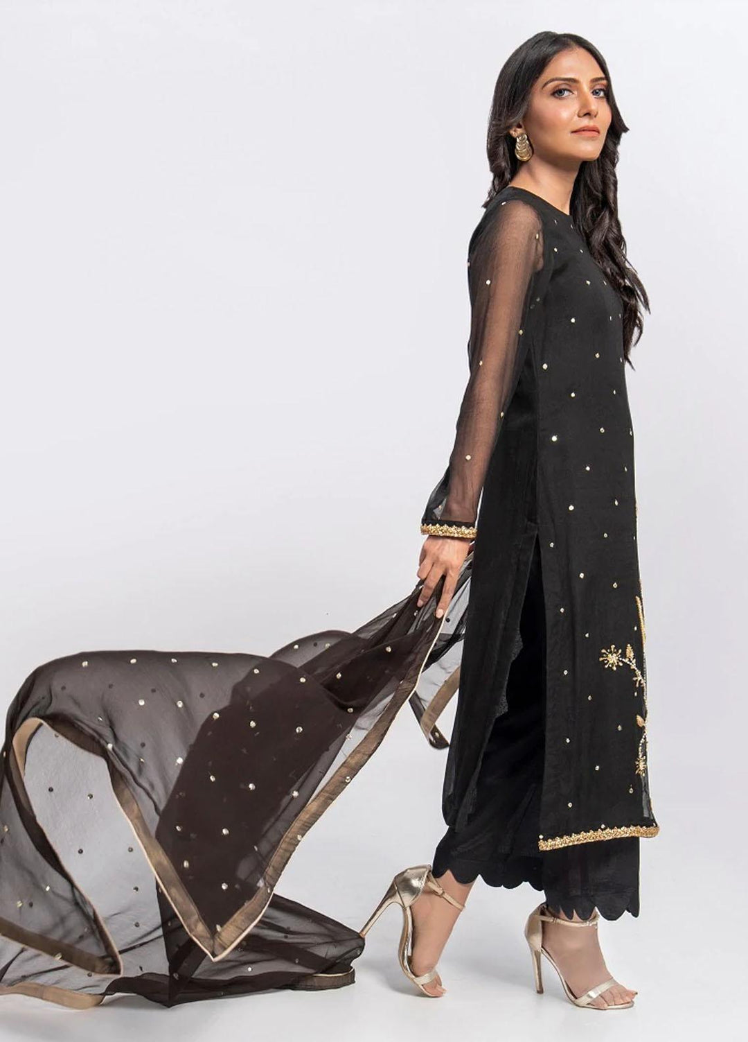 Aisha Fatema Luxury Pret  Chiffon 2 Piece Show Stopper