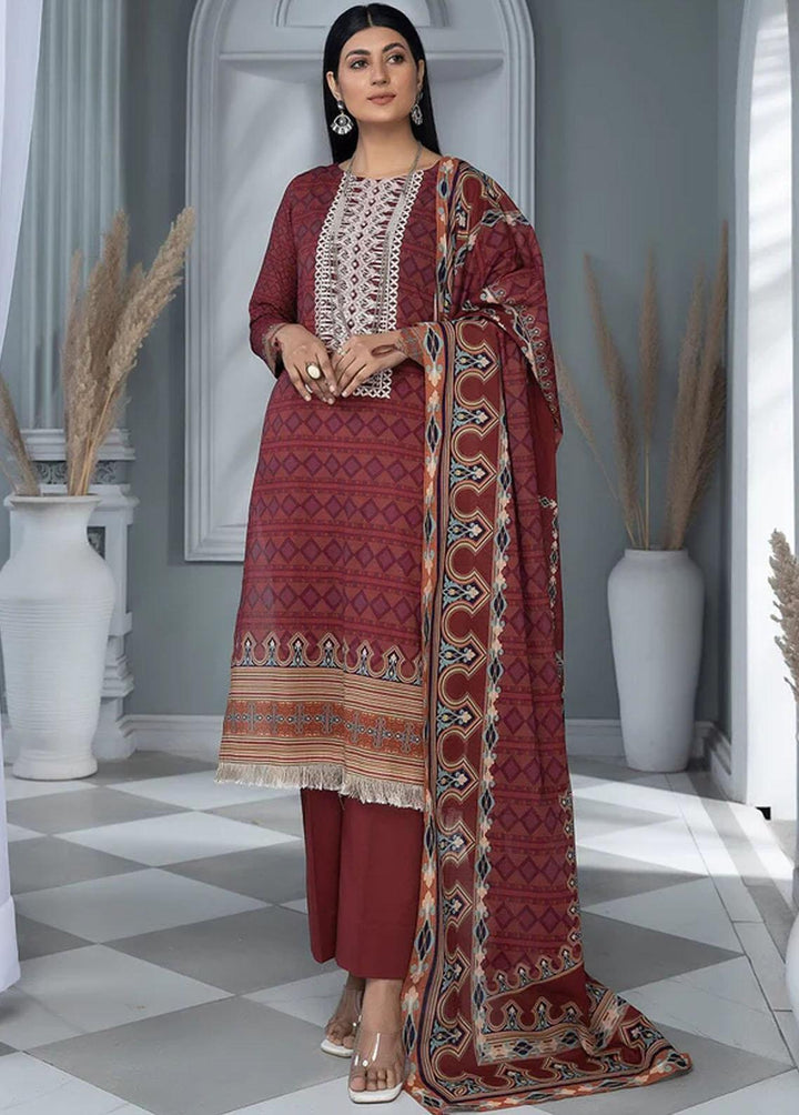 Aizal By Khas Embroidered Lawn Suits Unstitched 3 Piece KHS23AL KL-1689 - Summer Collection