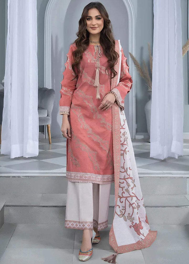 Aizal By Khas Embroidered Lawn Suits Unstitched 3 Piece KHS23AL KL-1690 - Summer Collection