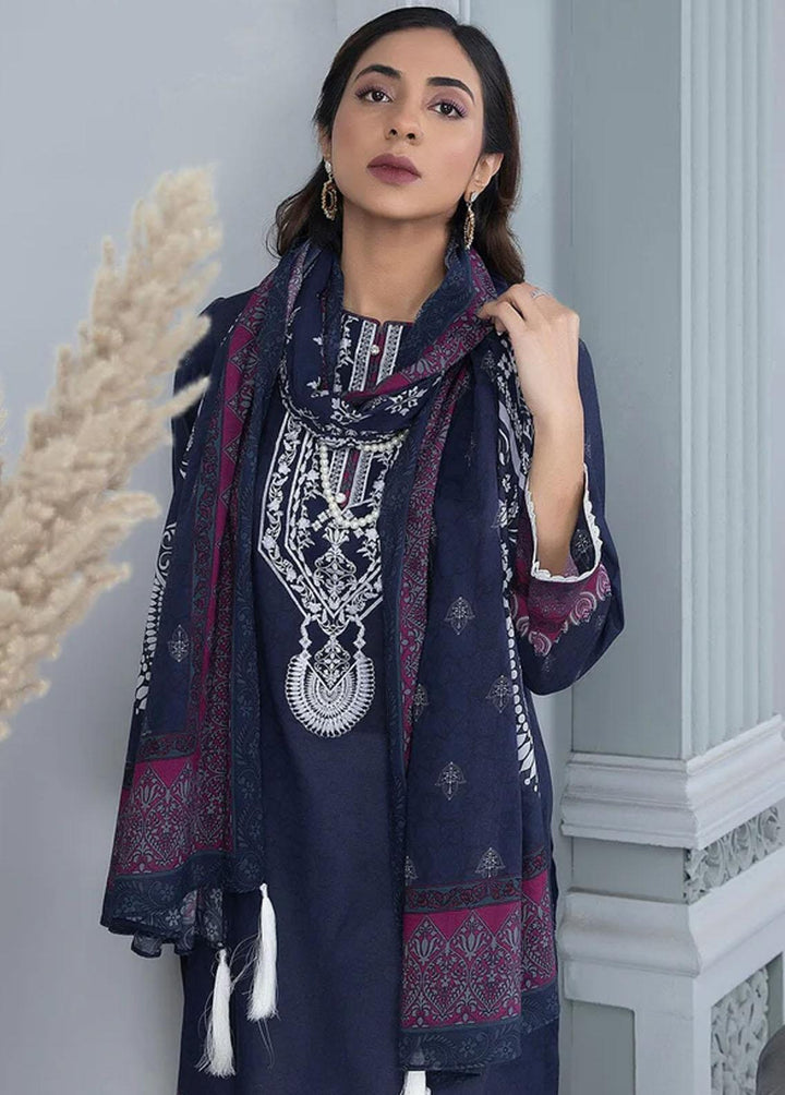 Aizal By Khas Embroidered Lawn Suits Unstitched 3 Piece KHS23AL KL-1694 - Summer Collection