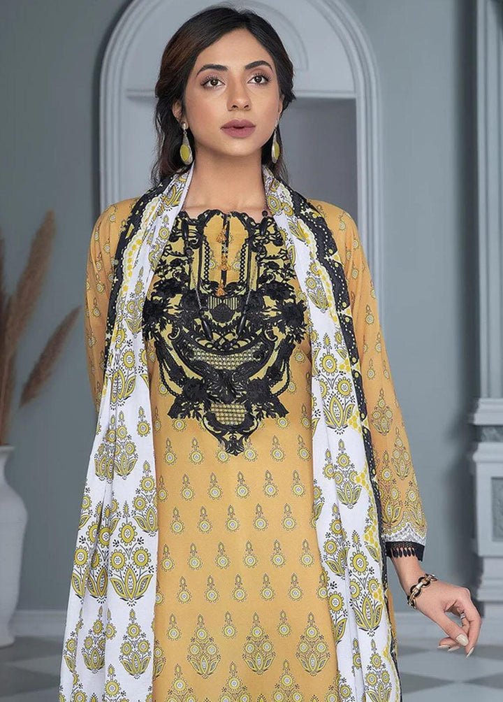 Aizal By Khas Embroidered Lawn Suits Unstitched 3 Piece KHS23AL KL-1695 - Summer Collection