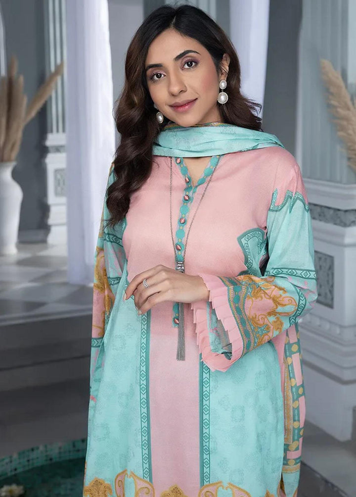 Aizal By Khas Embroidered Lawn Suits Unstitched 3 Piece KHS23AL KLA-1659 - Summer Collection