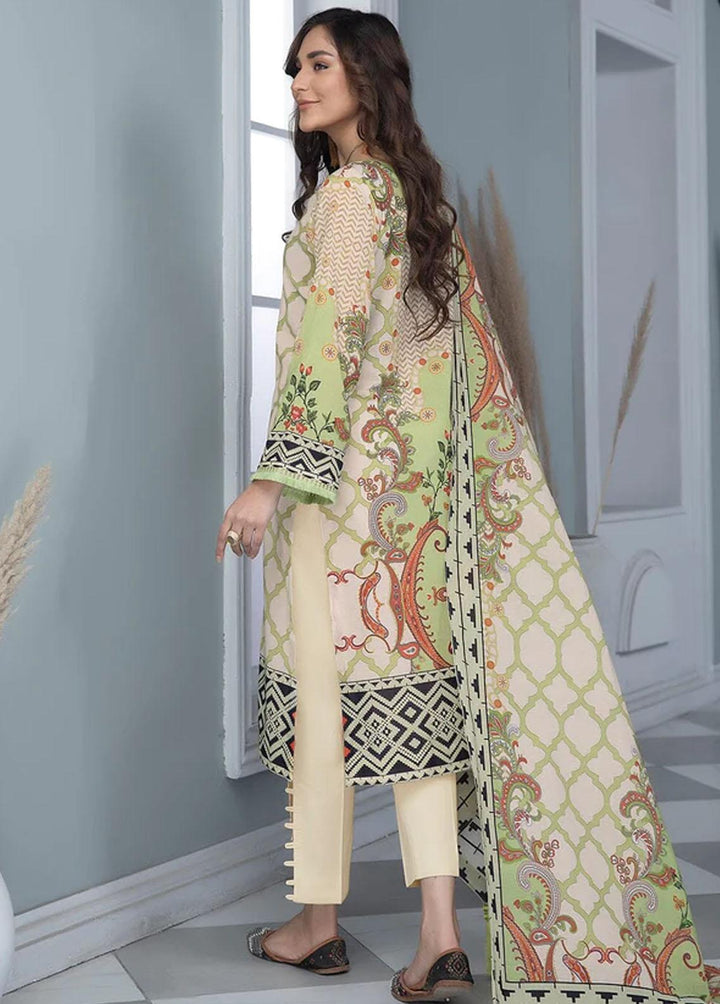 Aizal By Khas Printed Lawn Suits Unstitched 3 Piece KHS23AL KLA-1660 - Summer Collection