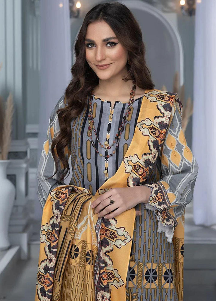 Aizal By Khas Printed Lawn Suits Unstitched 3 Piece KHS23AL KLA-1661 - Summer Collection