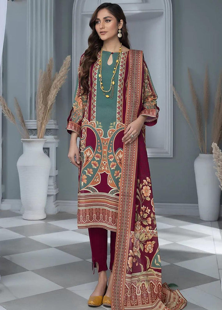Aizal By Khas Printed Lawn Suits Unstitched 3 Piece KHS23AL KLA-1665 - Summer Collection