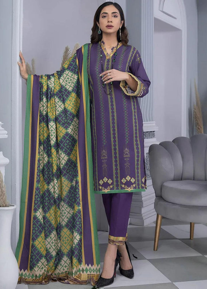 Aizal By Khas Printed Lawn Suits Unstitched 3 Piece KHS23AL KLA-1668 - Summer Collection
