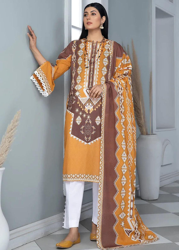 Aizal By Khas Printed Lawn Suits Unstitched 3 Piece KHS23AL KLA-1670 - Summer Collection
