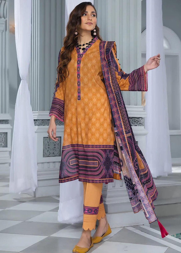 Aizal By Khas Printed Lawn Suits Unstitched 3 Piece KHS23AL KLA-1672 - Summer Collection