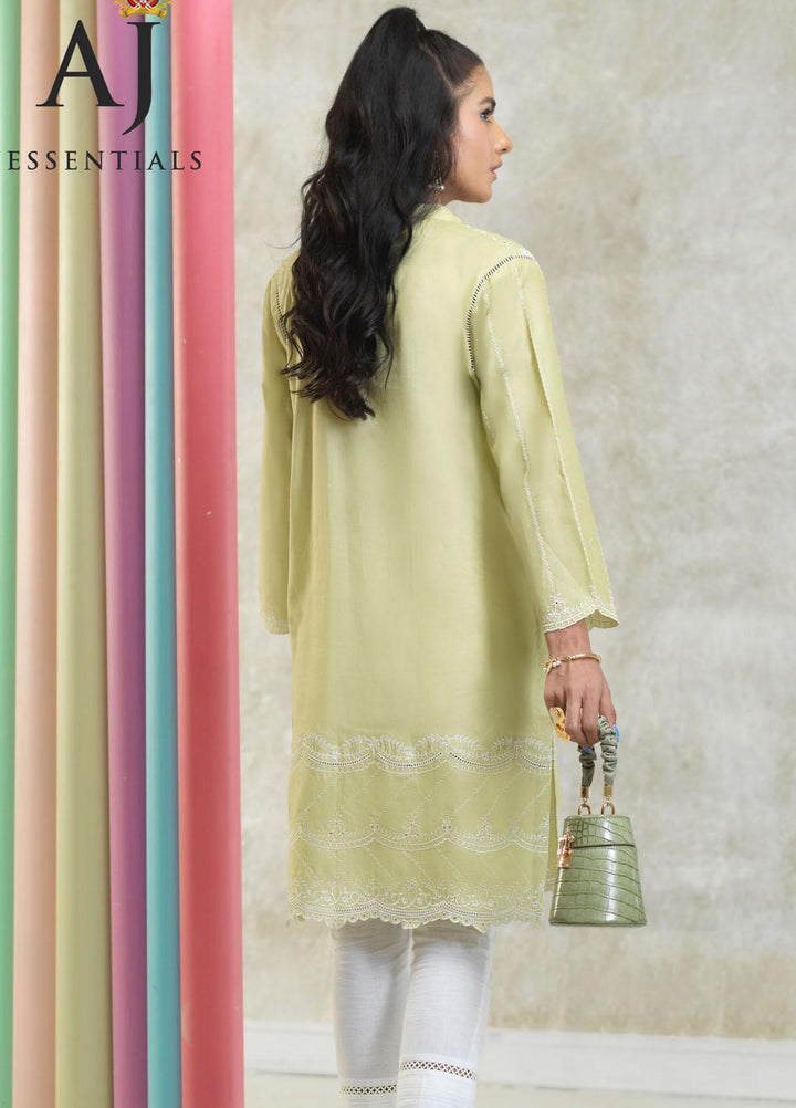 AJ Essentials by Asim Jofa Embroidered Cotton Suits Unstitched 2 Piece AJ22AJ AJES-09 - Summer Collection