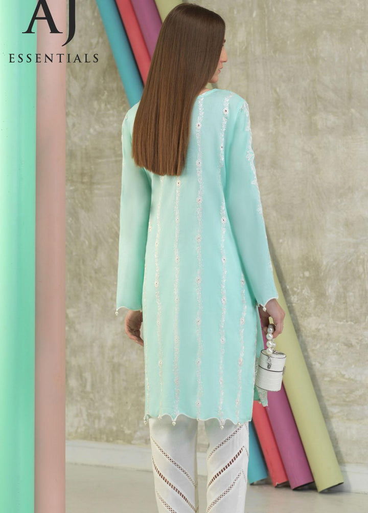 AJ Essentials by Asim Jofa Embroidered Cotton Suits Unstitched 2 Piece AJ22AJ AJES-11 - Summer Collection