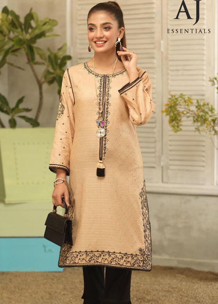 AJ Essentials by Asim Jofa Embroidered Organza Suits Unstitched 2 Piece AJ22AJ AJES-16 - Summer Collection