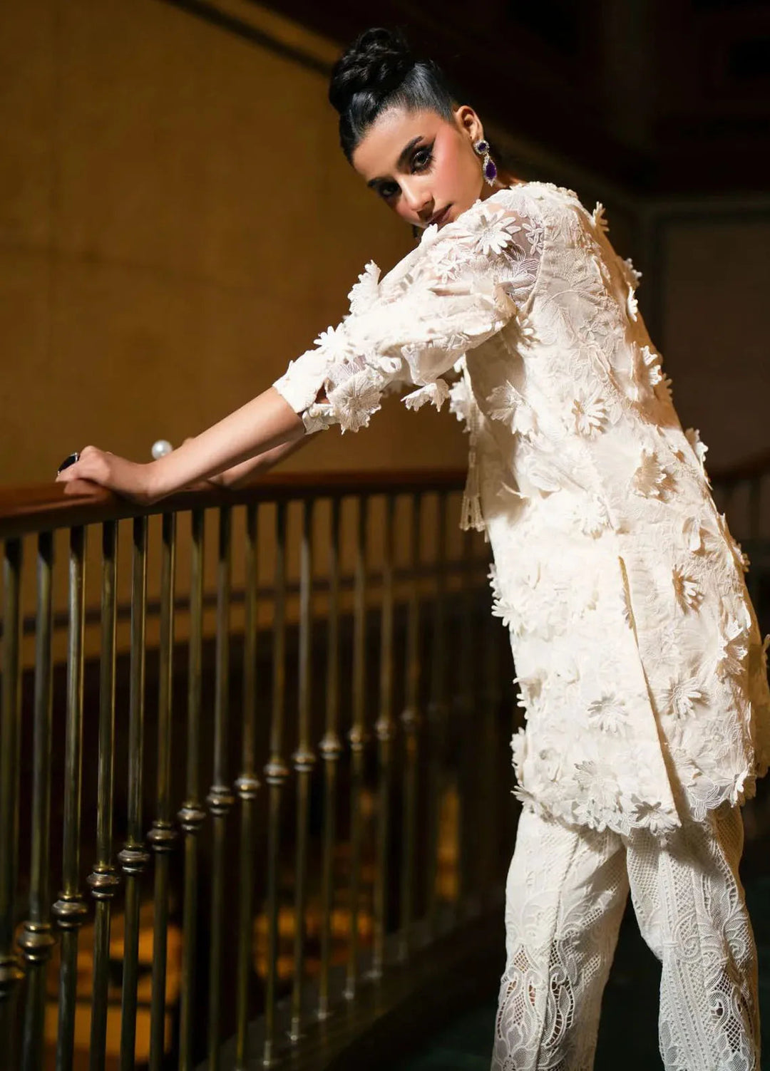 AJR Couture Pret Embroidered 2 Piece Suit Leah