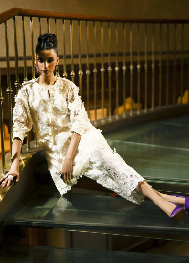 AJR Couture Pret Embroidered 2 Piece Suit Leah