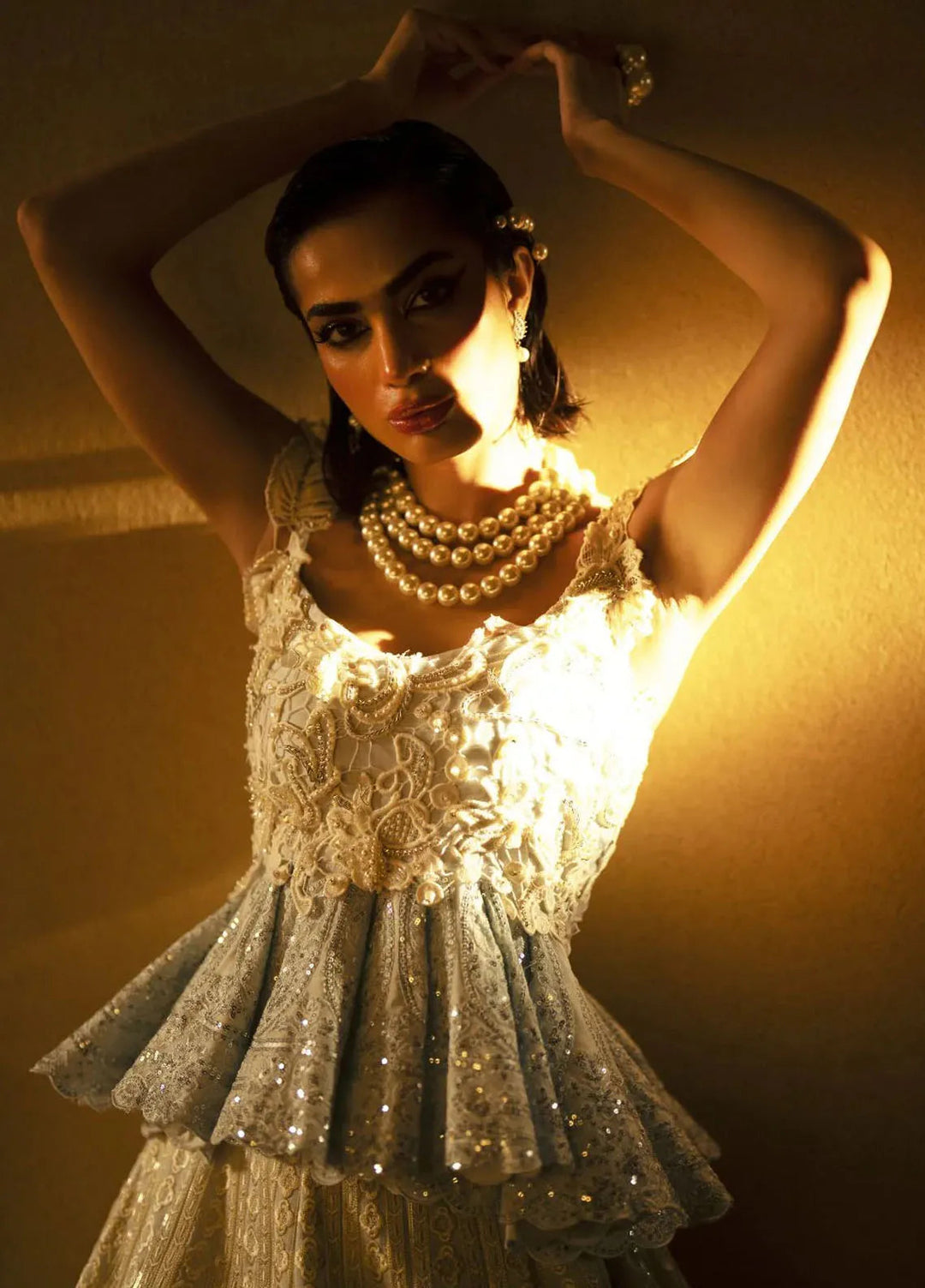 AJR Couture Pret Embroidered 2 Piece Suit Ruba