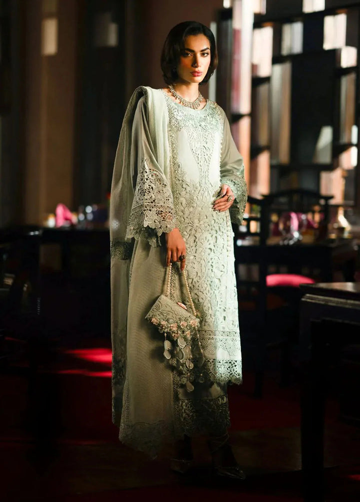 AJR Couture Pret Embroidered 3 Piece Suit Doron