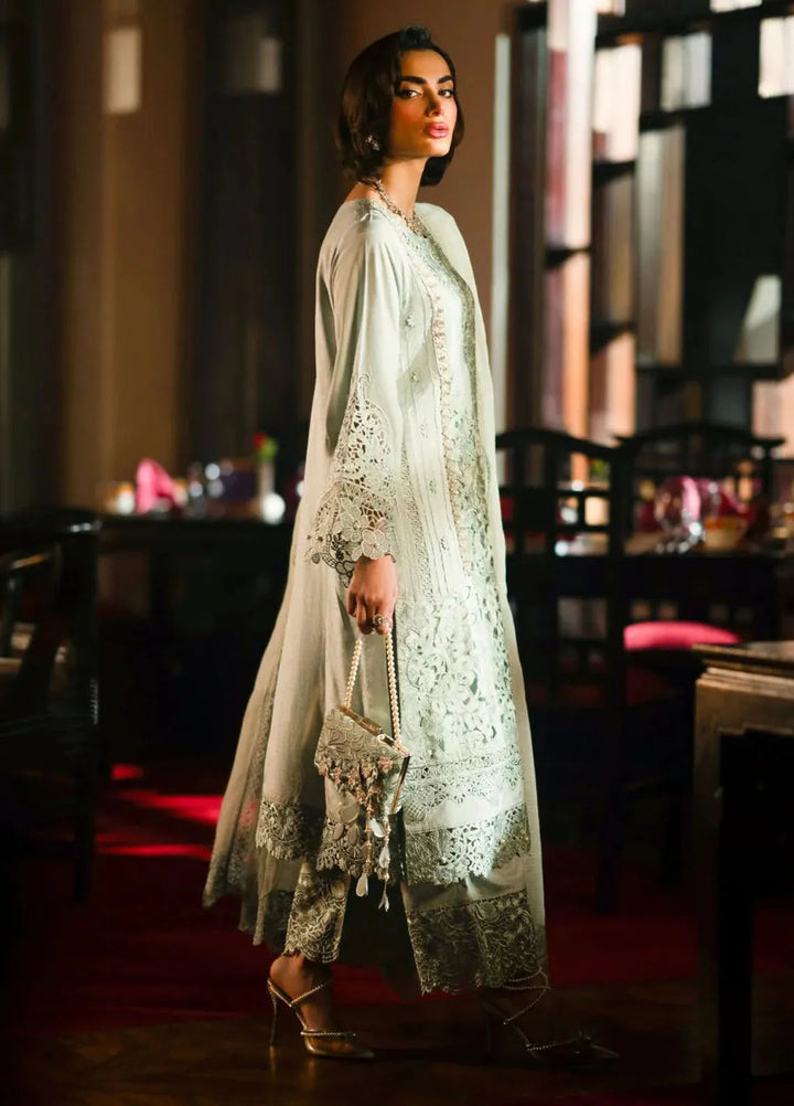 AJR Couture Pret Embroidered 3 Piece Suit Doron