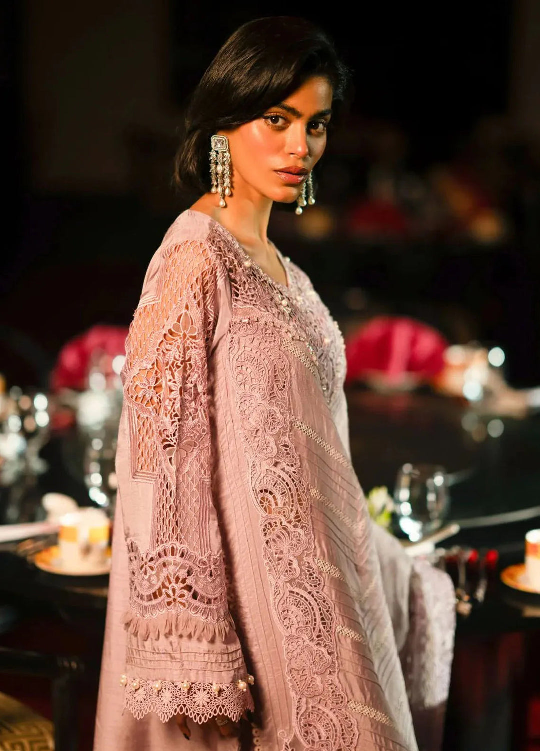 AJR Couture Pret Embroidered 3 Piece Suit Elyana