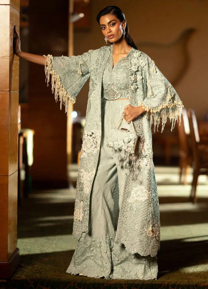 AJR Couture Pret Embroidered 3 Piece Suit Nix