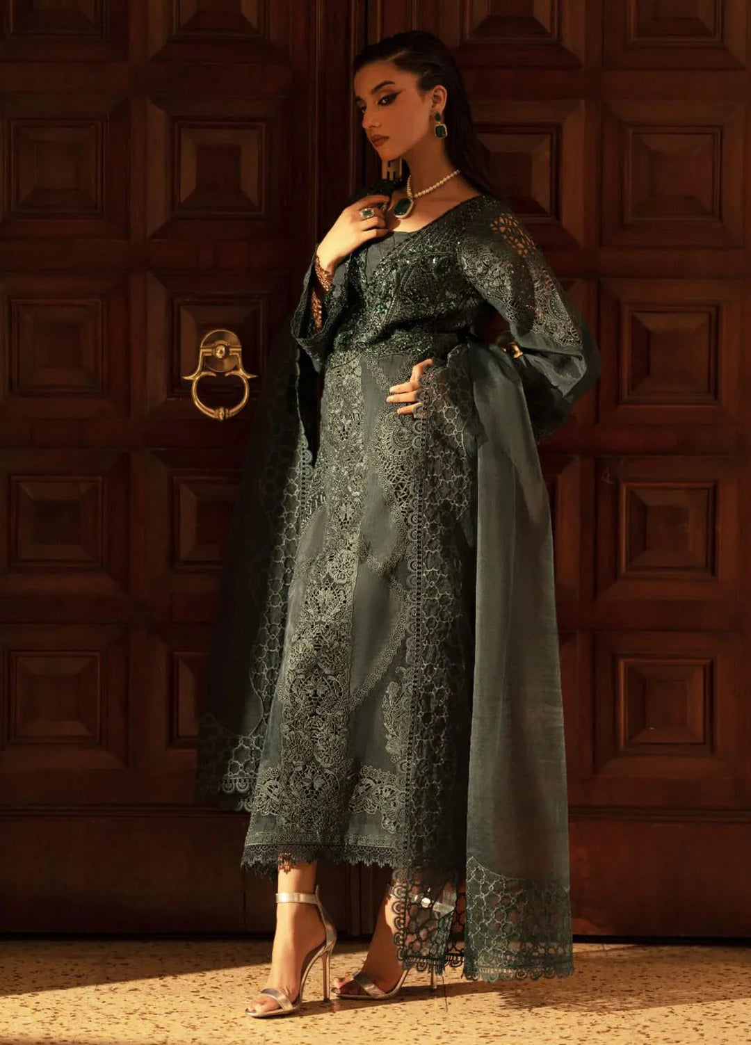 AJR Couture Pret Embroidered 3 Piece Suit Sydney