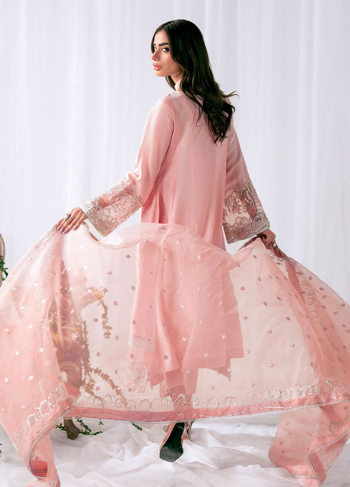 AJR Couture Pret Embroidered Raw Silk 3 Piece Suit DREEMY