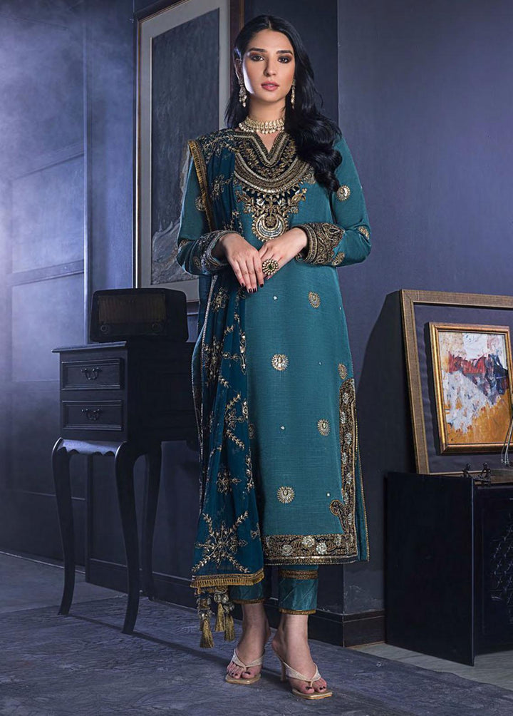 The Ramsha Edit by Asim Jofa Embroidered  Suits Unstitched 3 Piece AJ22RE AJRE-03 - Festive Collection