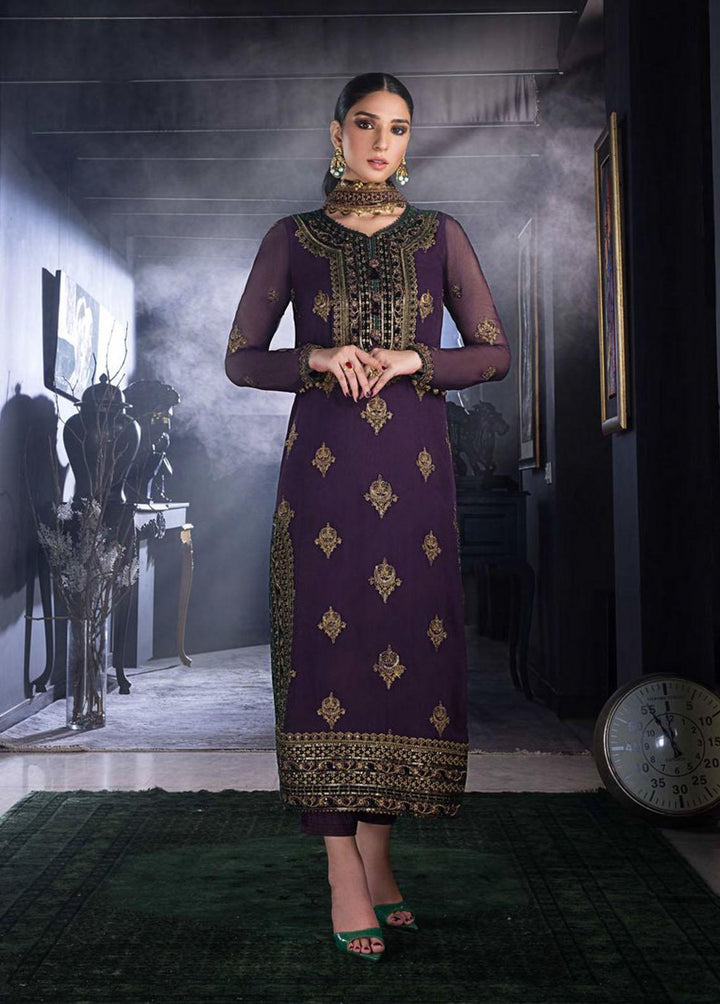 The Ramsha Edit by Asim Jofa Embroidered  Suits Unstitched 3 Piece AJ22RE AJRE-04 - Festive Collection