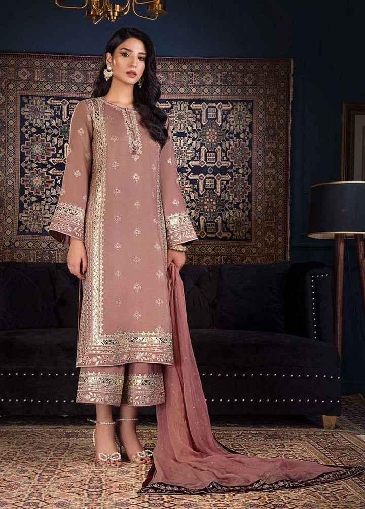 The Ramsha Edit by Asim Jofa Embroidered  Suits Unstitched 3 Piece AJ22RE AJRE-05 - Festive Collection