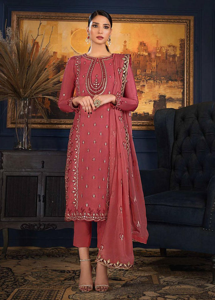 The Ramsha Edit by Asim Jofa Embroidered  Suits Unstitched 3 Piece AJ22RE AJRE-07 - Festive Collection