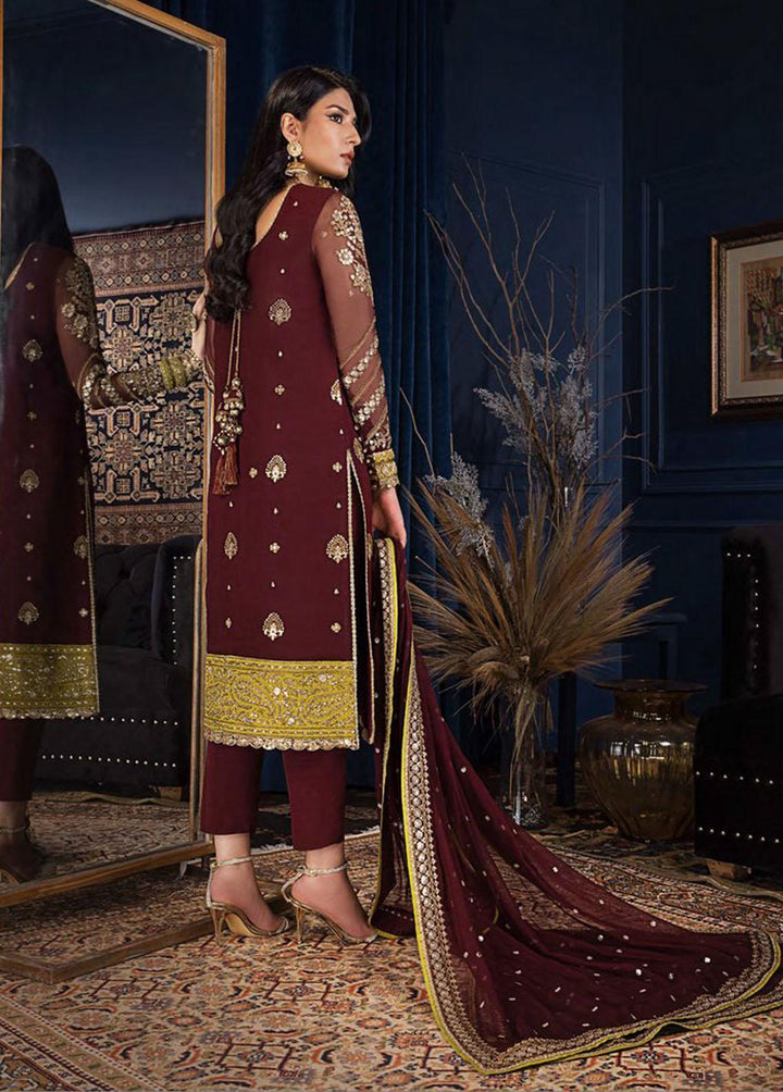 The Ramsha Edit by Asim Jofa Embroidered  Suits Unstitched 3 Piece AJ22RE AJRE-08 - Festive Collection