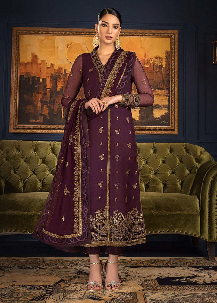 The Ramsha Edit by Asim Jofa Embroidered  Suits Unstitched 3 Piece AJ22RE AJRE-10 - Festive Collection