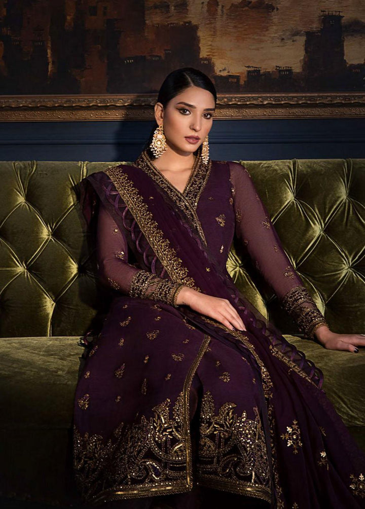 The Ramsha Edit by Asim Jofa Embroidered  Suits Unstitched 3 Piece AJ22RE AJRE-10 - Festive Collection