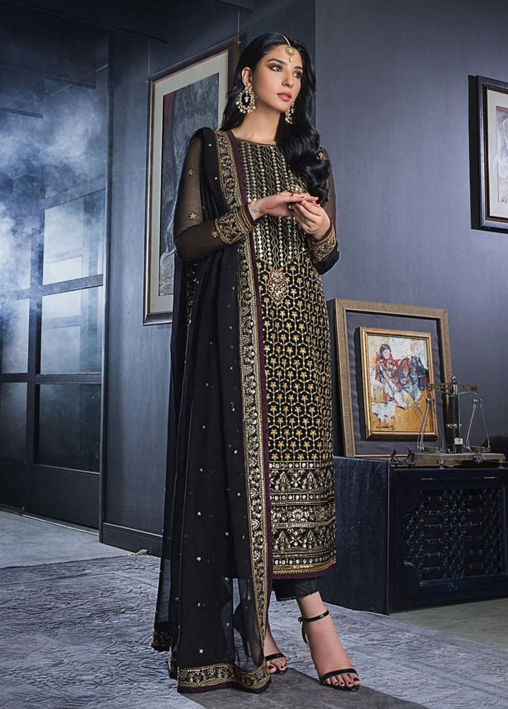 The Ramsha Edit by Asim Jofa Embroidered  Suits Unstitched 3 Piece AJ22RE AJRE-11 - Festive Collection