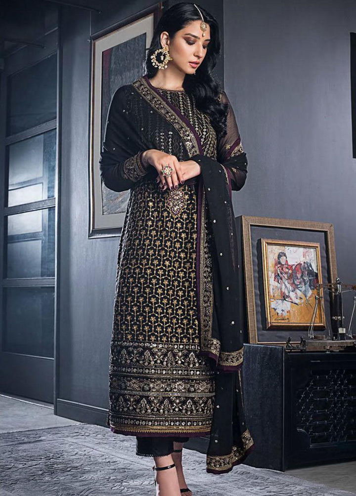 The Ramsha Edit by Asim Jofa Embroidered  Suits Unstitched 3 Piece AJ22RE AJRE-11 - Festive Collection