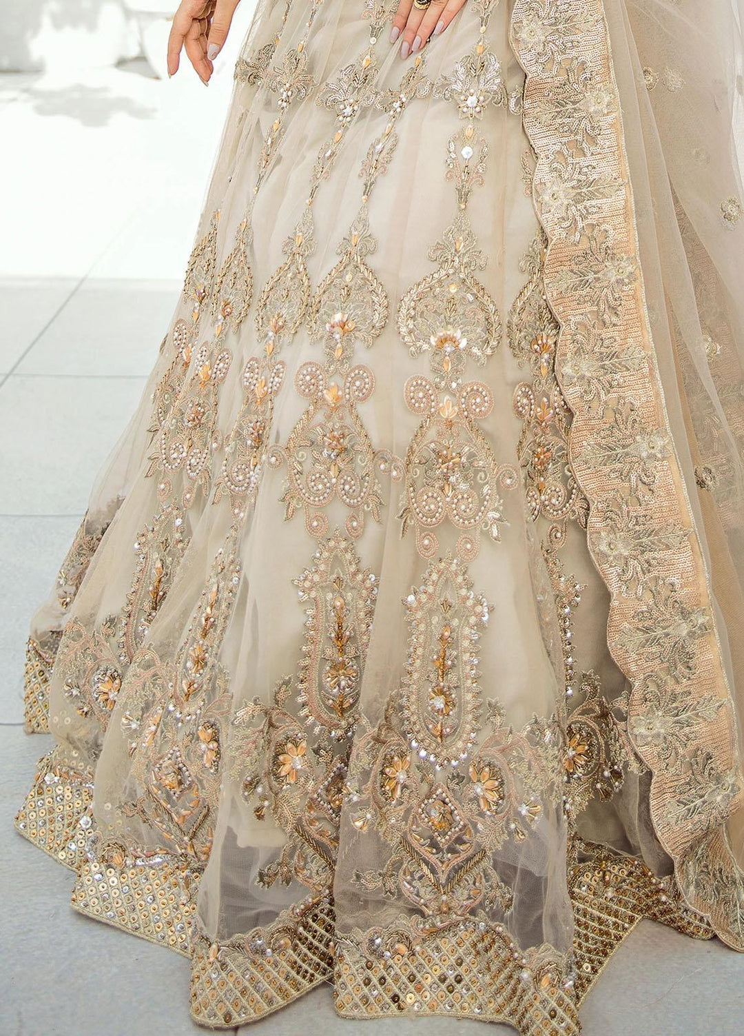 Akbar Aslam Embroidered Net Suits Unstitched 3 Piece AA21F  1314 ASTILBE - Festive Collection