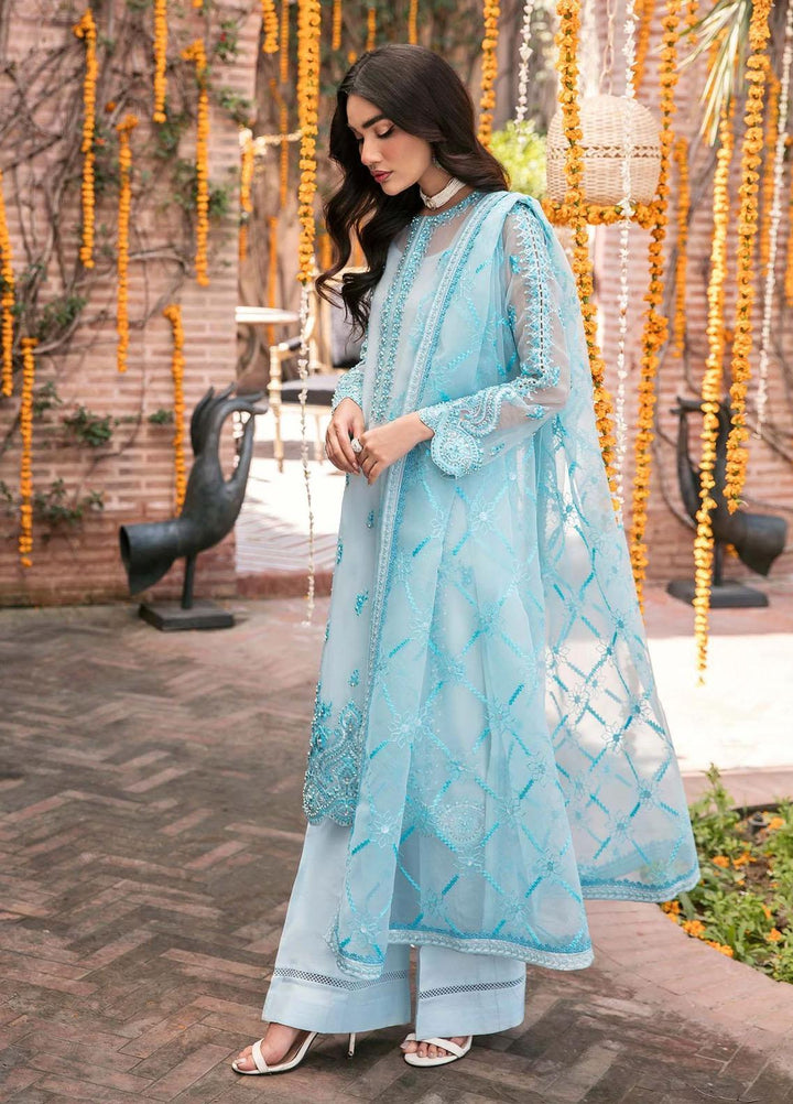 Akbar Aslam Luxury Pret  Khaadi Net 3 Piece Suit AA22P YE