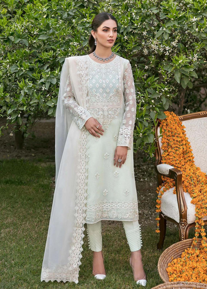 Akbar Aslam Luxury Pret  Organza 3 Piece Suit AA22P TWINSPOT